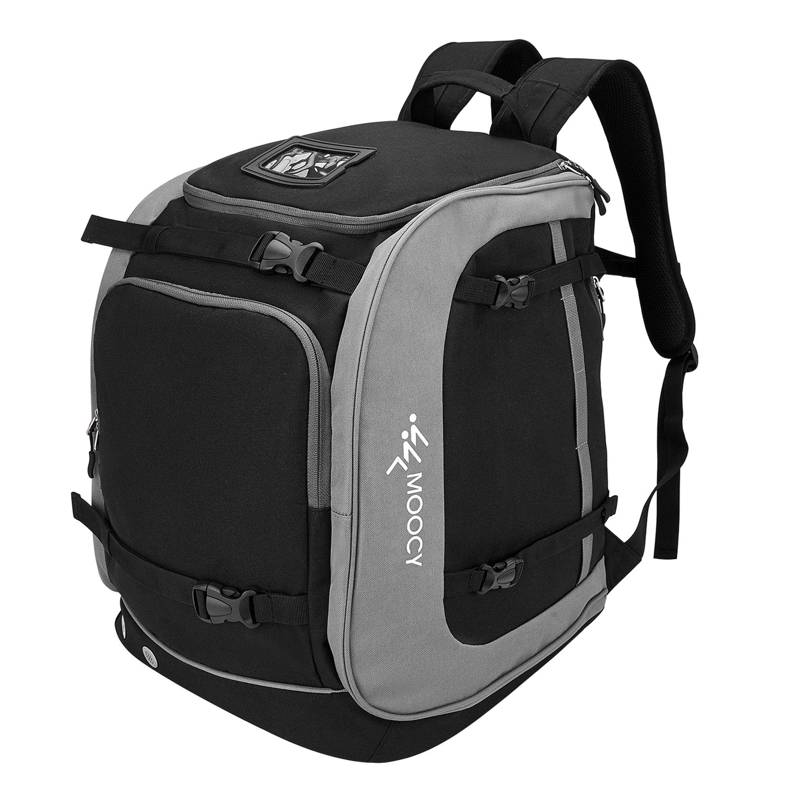 Lightweight Backpack 65L - แบบพกพา 65L กระเป๋าเป้สะพายหลังสกีขนาดใหญ่ความจุกระเป๋าน้ําหนักเบา BOOT สําหรับแว่นตาแจ็คเก็ตสกีสโนว์บอร์ดอุปกรณ์เสริมถุงมือ