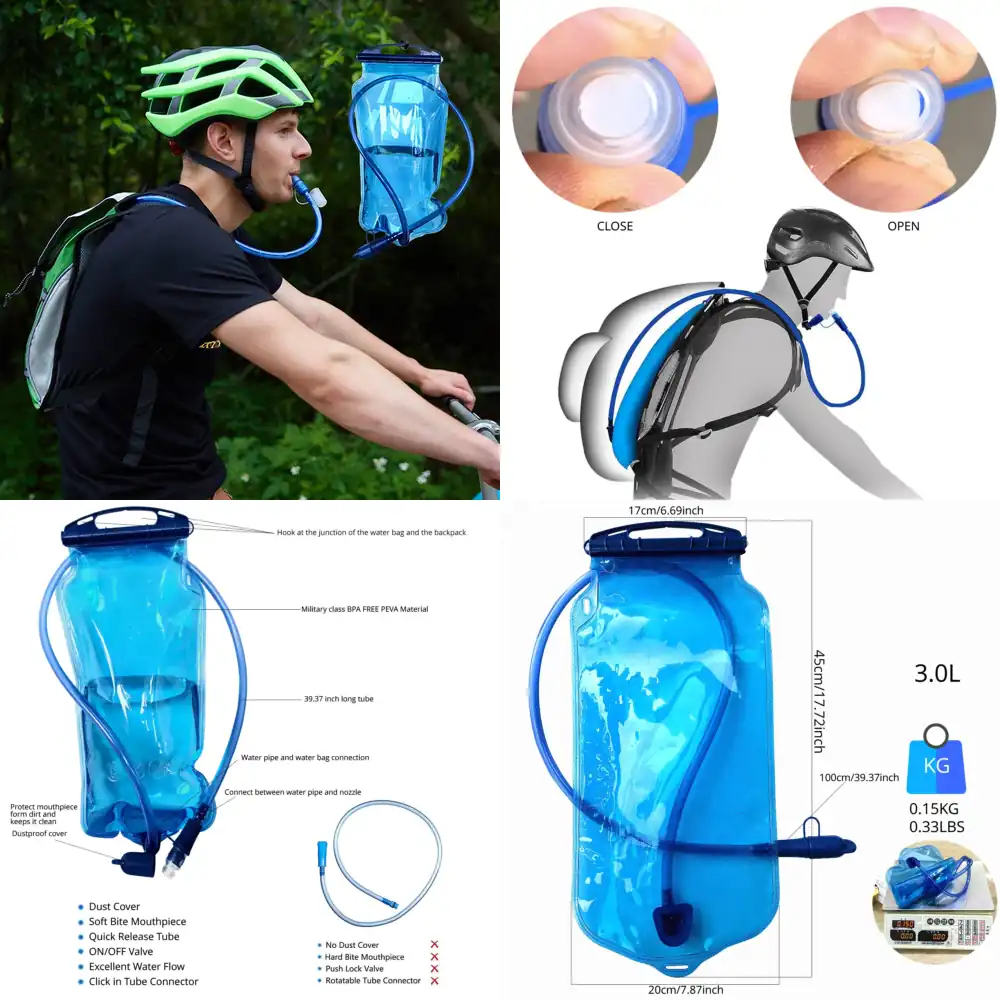 Outdoor Camping Food - WAP01 กระเป๋าใส่น้ำสำหรับเล่นกีฬาแบบพกพา ยอดนิยม ขายดี 1 ชิ้น