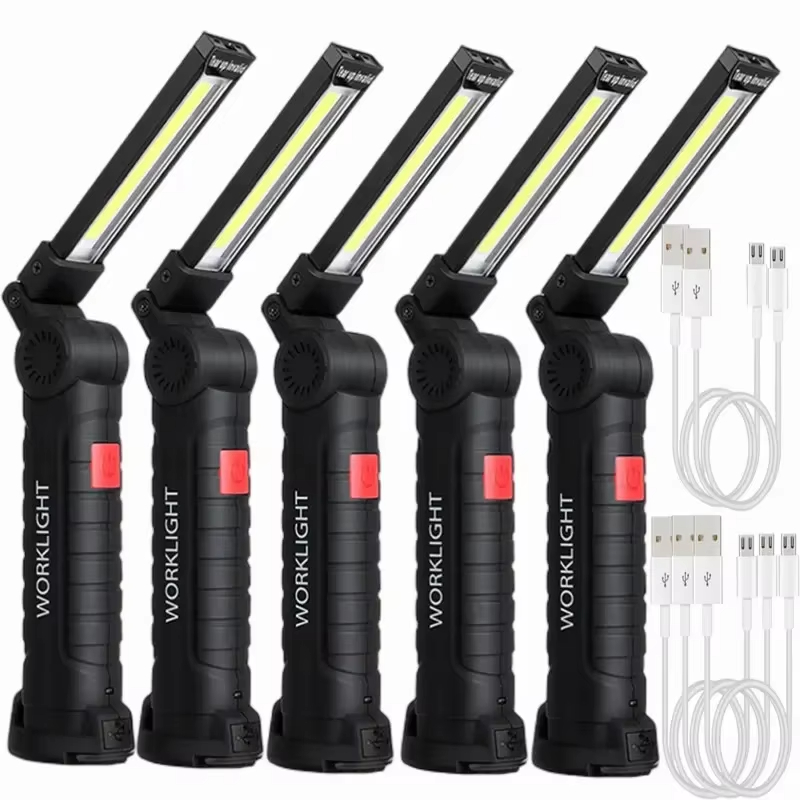 Outdoor Camping Lighting - แบบพกพา COB ไฟฉาย LED USB ชาร์จไฟได้