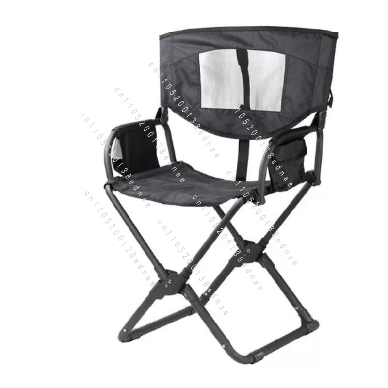 Outdoor Oversized Camping Chair - เก้าอี้พับได้ขนาดใหญ่พิเศษสำหรับใช้งานกลางแจ้ง แข็งแรงทนทาน เหมาะสำหรับชายหาด ตกปลา และตั้งแคมป์