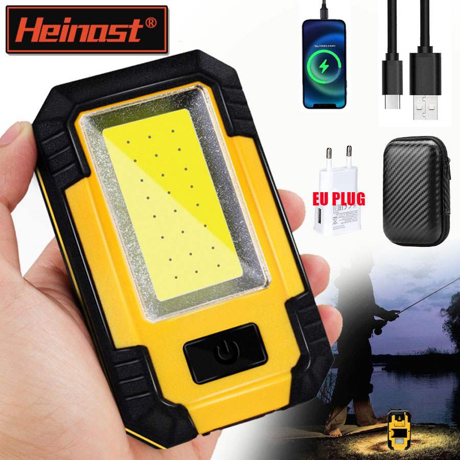 Outdoor Camping Lighting - ไฟฉายพกพาแบบชาร์จได้ 4000mAh ความสว่างสูงพิเศษ พร้อมแม่เหล็ก/ตะขอ สำหรับตั้งแคมป์และใช้ในกรณีฉุกเฉินกลางแจ้ง