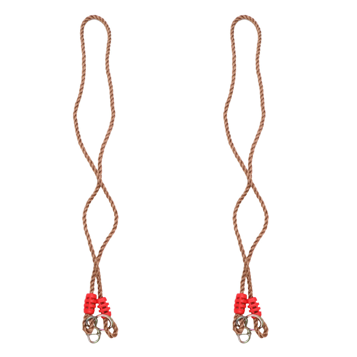 Camping Rope - 2 ชิ้น สายรัดชิงช้า แข็งแรงทนทาน ทนต่อสภาพอากาศ ปรับความยาวได้
