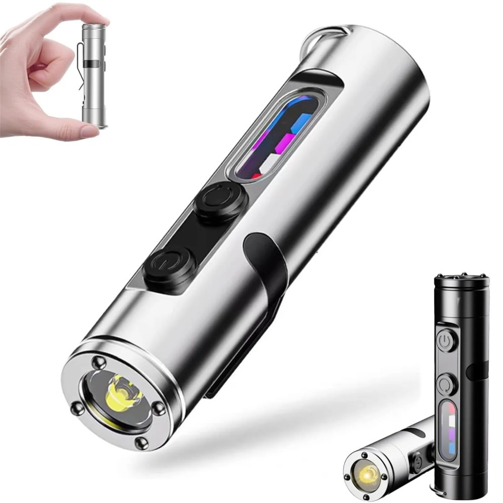 Outdoor Camping Lighting - ไฟฉาย LED แบบพกพาขนาดเล็ก EDC ชนิด Type-C