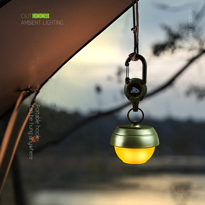 Camping Rope - อุปกรณ์ตั้งแคมป์กลางแจ้ง หัวเข็มขัดแบบดึงง่าย สายสลิงเหล็กแบบยืดหดได้ หัวเข็มขัดอเนกประสงค์ สายรัดป้องกันการสูญหายสำหรับตั้งแคมป์