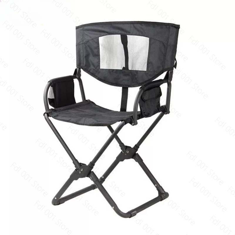 Outdoor Oversized Camping Chair - เก้าอี้พับขนาดใหญ่สำหรับใช้งานกลางแจ้ง – เก้าอี้ผู้กำกับแบบพกพาสำหรับตั้งแคมป์และตกปลาสำหรับชายหาด