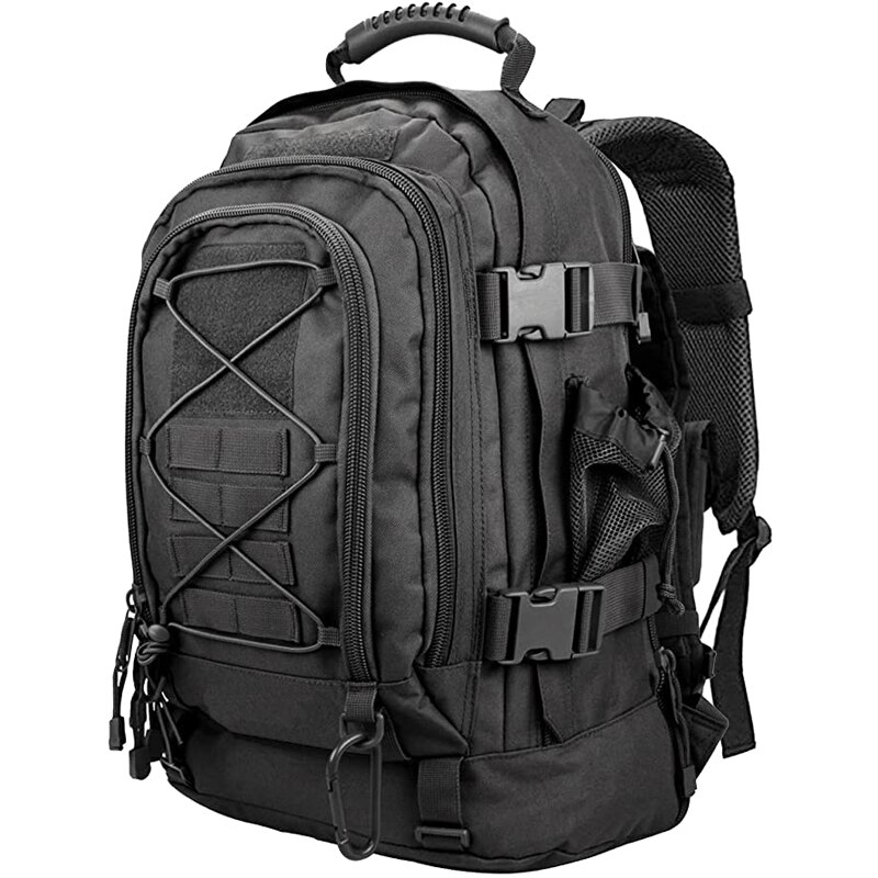 Lightweight Backpack 65L - กระเป๋าเป้สะพายหลังยุทธวิธีกลางแจ้งความจุขนาดใหญ่ของ65L กระเป๋าเป้สะพายหลังของผู้ชายกระเป๋าปีนเขากันน้ำเดินทางตั้งแคมป์เดินป่า