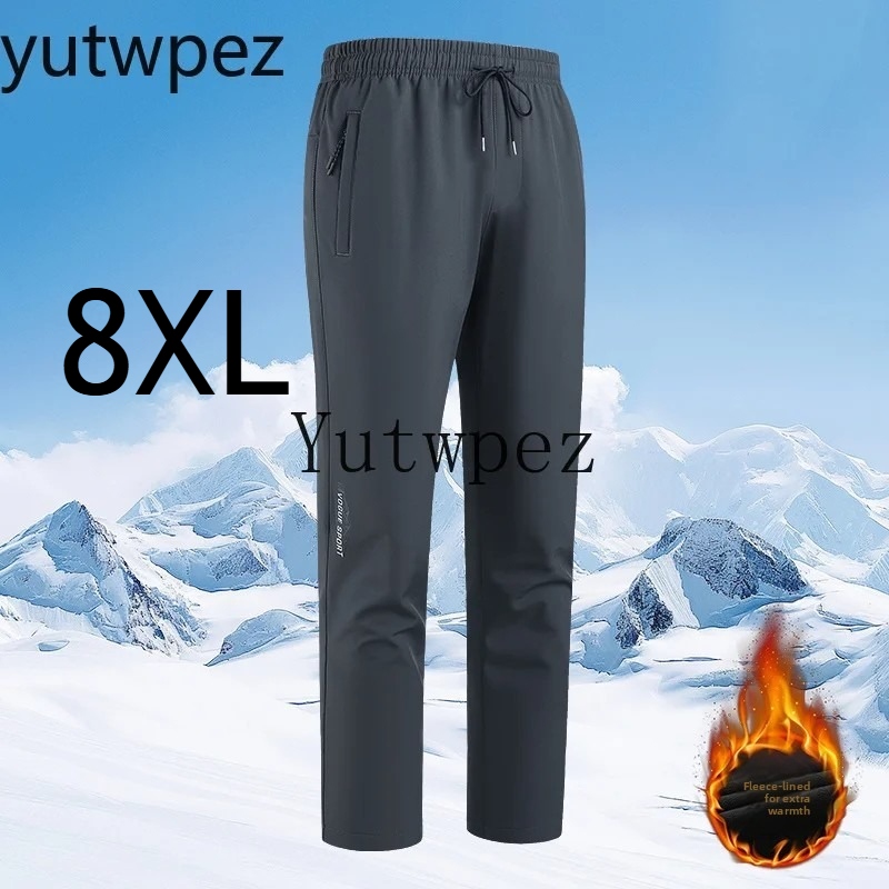 Outdoor Camping Brands - กางเกงเดินป่าและปีนเขาสำหรับผู้ชาย กันลม กันน้ำ ให้ความอบอุ่น เหมาะสำหรับกีฬากลางแจ้ง กางเกงคู่สำหรับฤดูใบไม้ร่วงและฤดูหนาว