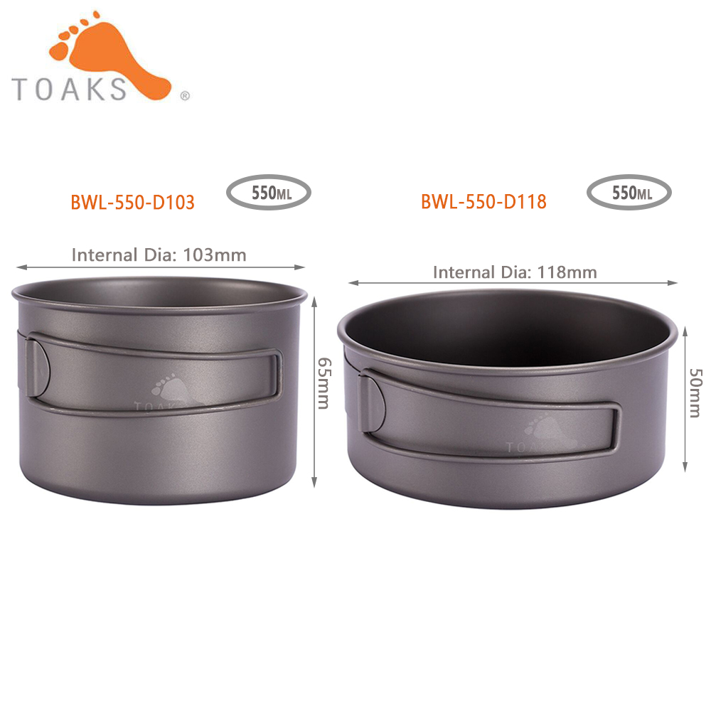 TOAKS BWL-550 ตั้งแคมป์ไทเทเนี - Outdoor Camping Uk บทวิจารณ์และราคา