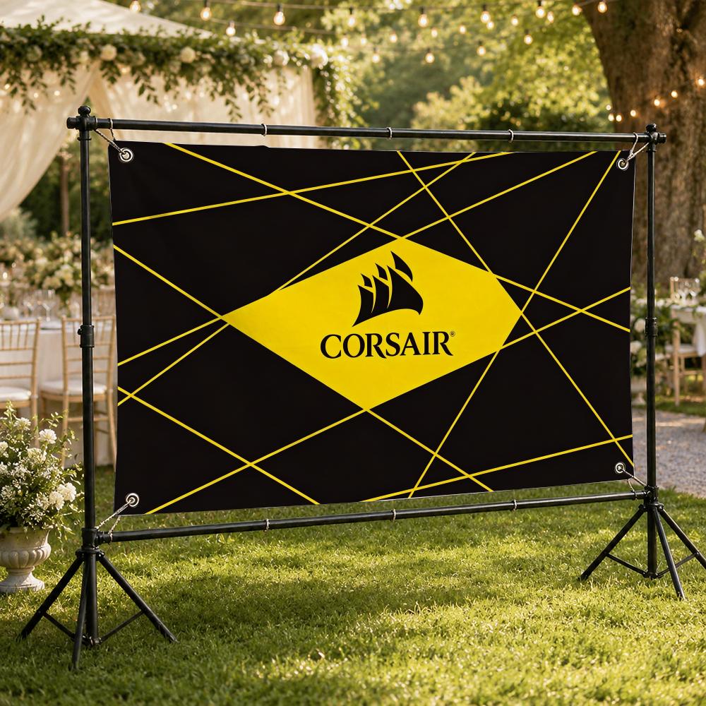 ธงตกแต่งแบรนด์เกมมิ่ง C-Corsai - Outdoor Camping Brands บทวิจารณ์และราคา