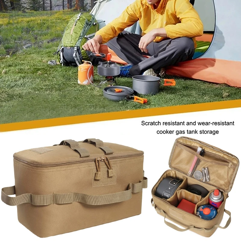 Camping ถังแก๊สเก็บกระเป๋ากลาง - Outdoor Camping Essentials บทวิจารณ์และราคา