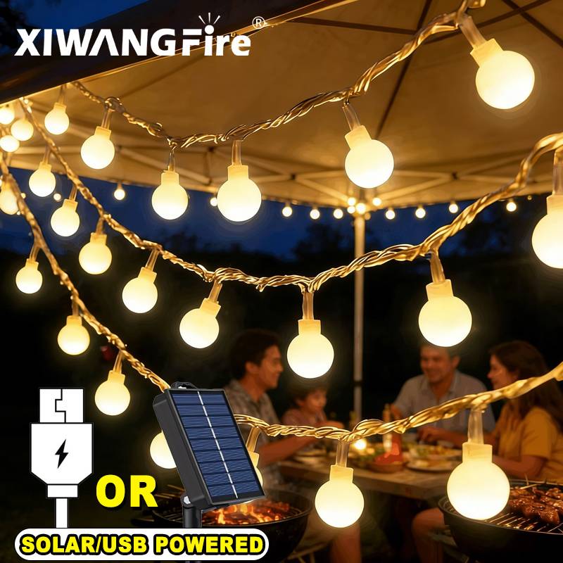 ไฟประดับโซลาร์เซลล์/USB/แบตเตอ - Outdoor Camping Lighting บทวิจารณ์และราคา