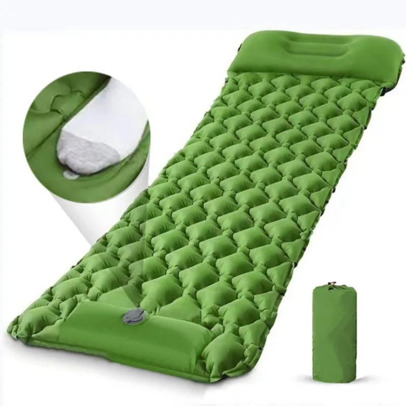 แผ่นรองนอนแบบเป่าลมสำหรับตั้งแ - Outdoor Camping Mattress บทวิจารณ์และราคา