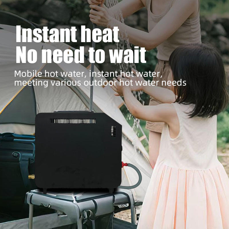 เครื่องทำน้ำอุ่นแบบพกพา ใช้แก๊ - Battery Outdoor Camping บทวิจารณ์และราคา