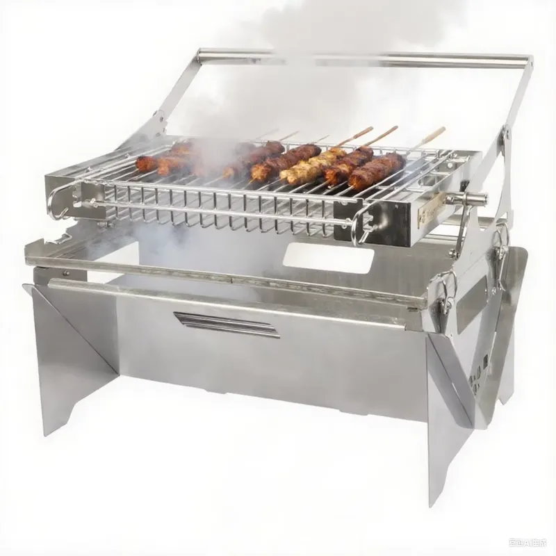 เตาไฟพับได้แบบพกพาสำหรับตั้งแค - Outdoor Camping Fire Pit บทวิจารณ์และราคา