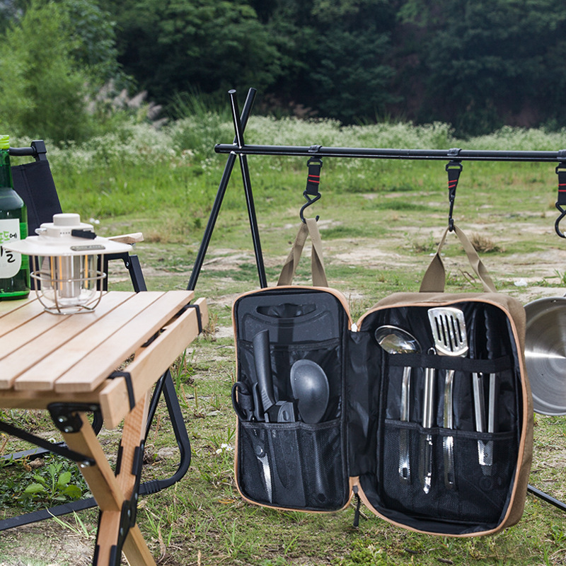 ชุดเครื่องครัวแคมป์ปิ้ง 8 ชิ้น - Outdoor Camping Uk บทวิจารณ์และราคา