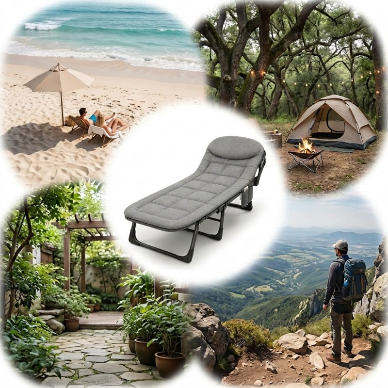 เก้าอี้พักผ่อนพับได้แบบพกพา, เ - Outdoor Oversized Camping Chair บทวิจารณ์และราคา