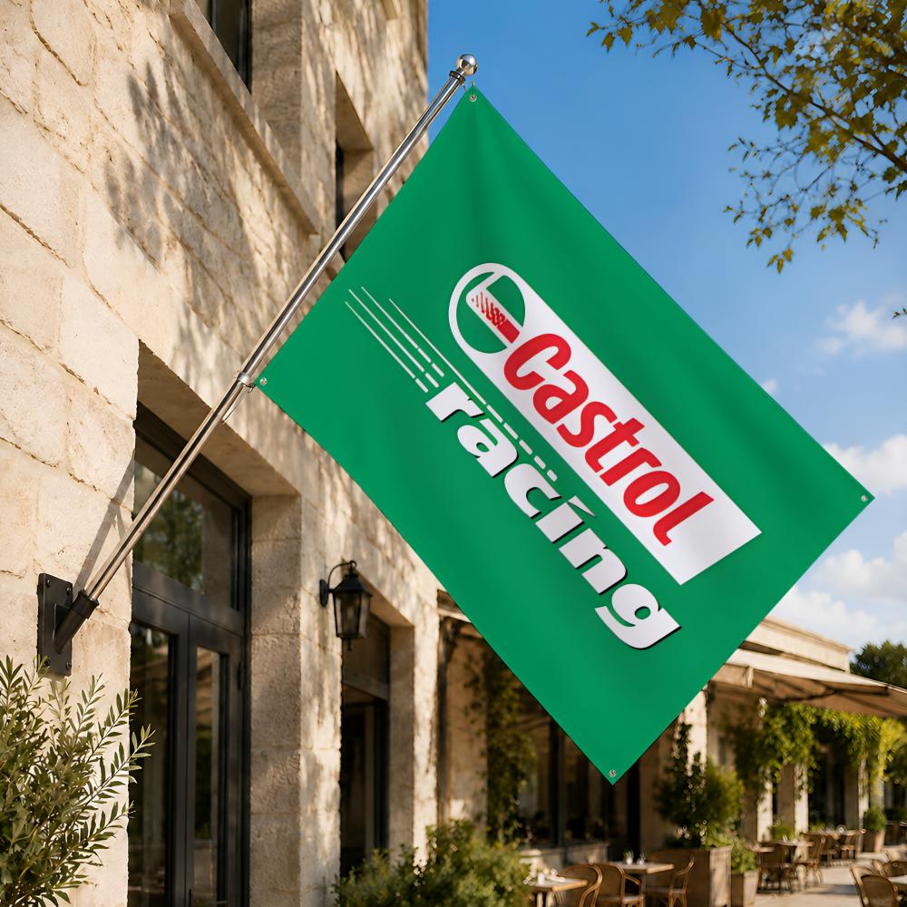 ธงแบรนด์รถยนต์ C-Castrol แบนเน - Outdoor Camping Brands บทวิจารณ์และราคา