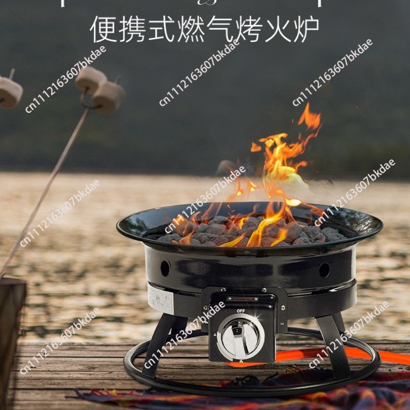 เตาผิงโปรเพนแบบพกพาสำหรับใช้ภา - Outdoor Camping Fire Pit บทวิจารณ์และราคา