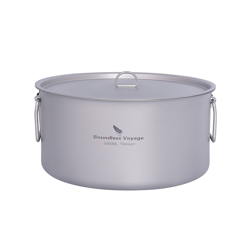 หม้อไทเทเนียมไร้ขอบเขตการเดินท - Outdoor Camping Uk บทวิจารณ์และราคา
