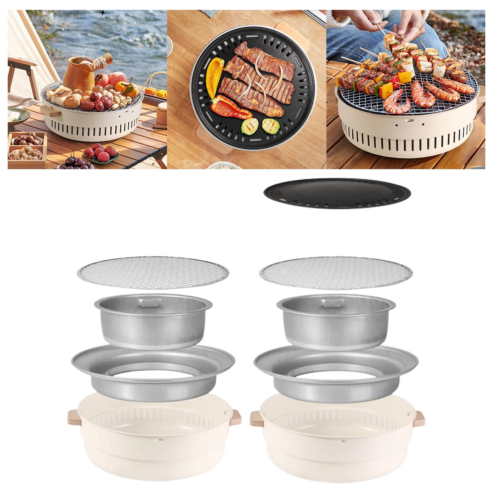 เตาย่างแบบพกพา เตาบาร์บีคิวแบบ - Outdoor Camping Fire Pit บทวิจารณ์และราคา