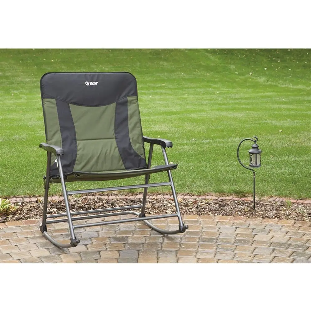 เก้าอี้โยกพกพาขนาดใหญ่ รับน้ำห - Outdoor Oversized Camping Chair บทวิจารณ์และราคา