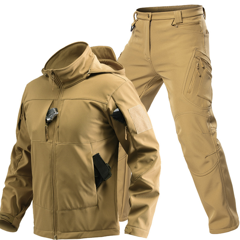 ชุดเสื้อผ้าซอฟต์เชลล์สำหรับผู้ - Outdoor Camping Adventure บทวิจารณ์และราคา