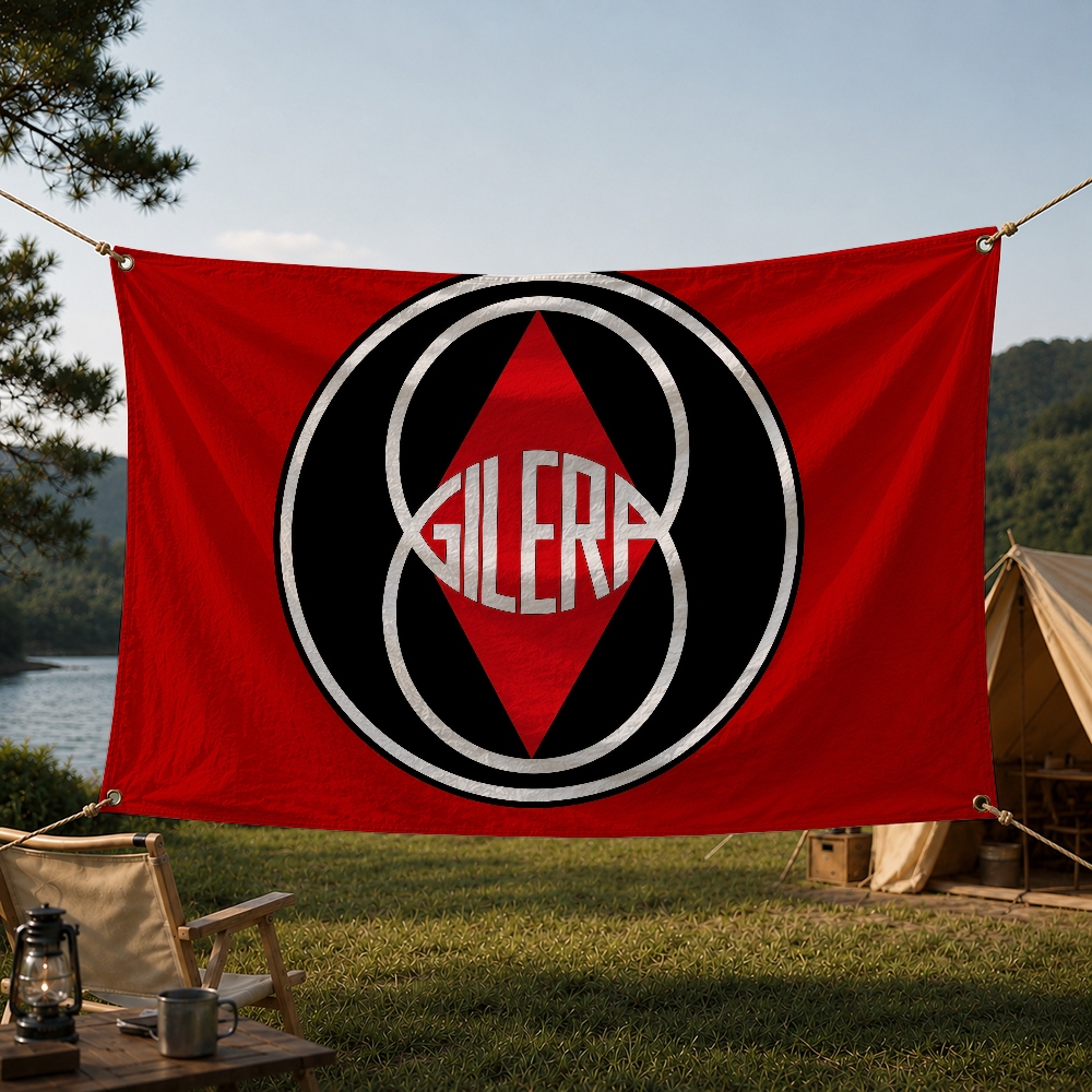 G-Gilera Moto Brand ธงกลางแจ้ง - Outdoor Camping Brands บทวิจารณ์และราคา