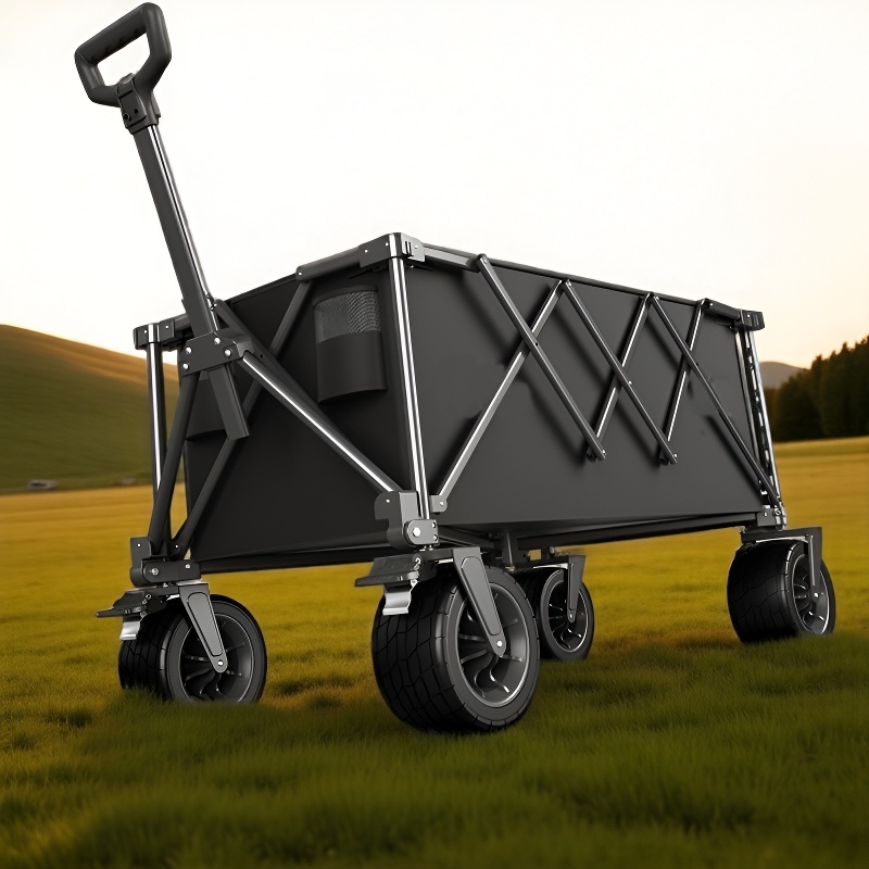 รถเข็นแคมป์ปิ้งพับได้แบบพกพาสำ - Outdoor Camping Store บทวิจารณ์และราคา