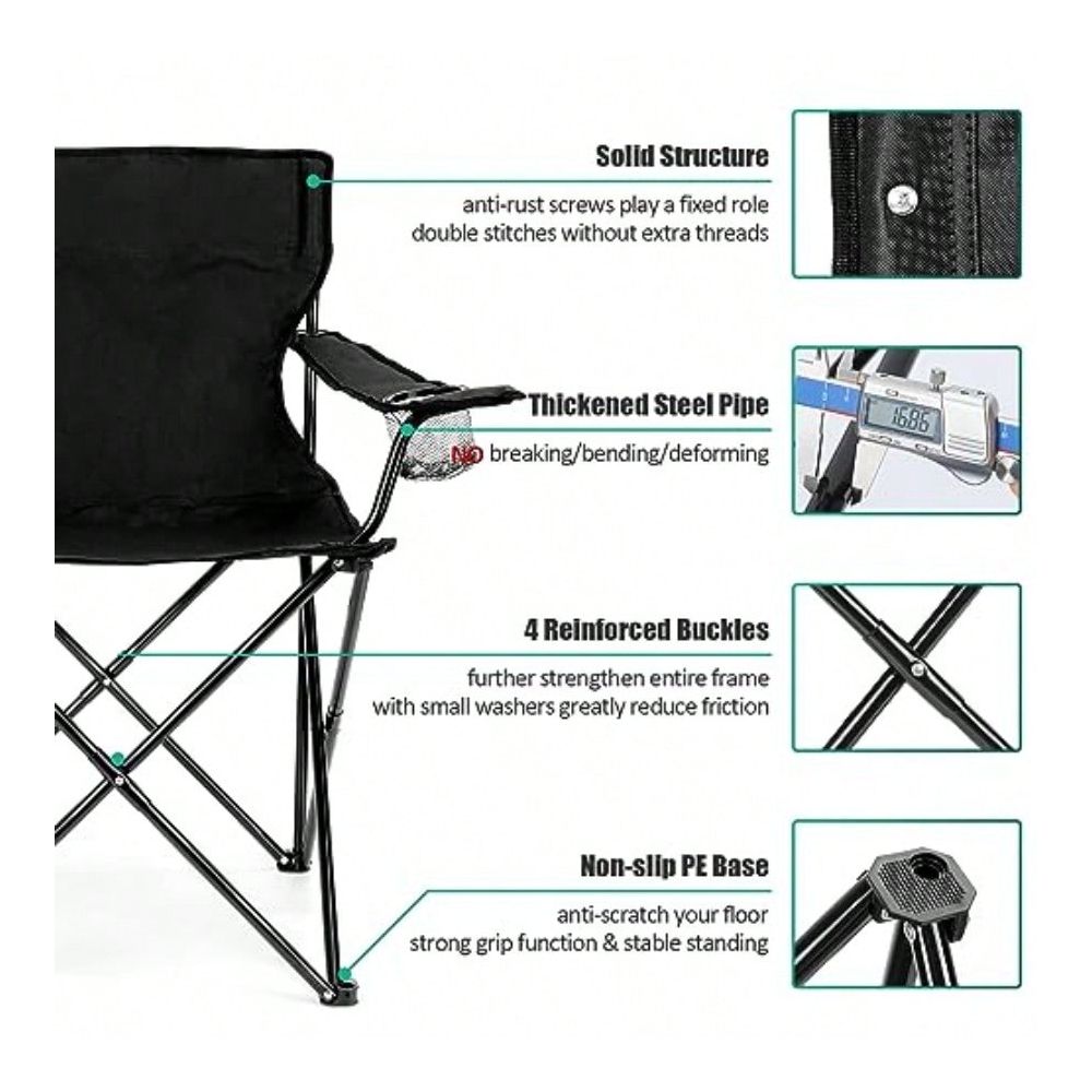 เก้าอี้, เก้าอี้สนามพับได้ขนาด - Outdoor Oversized Camping Chair บทวิจารณ์และราคา