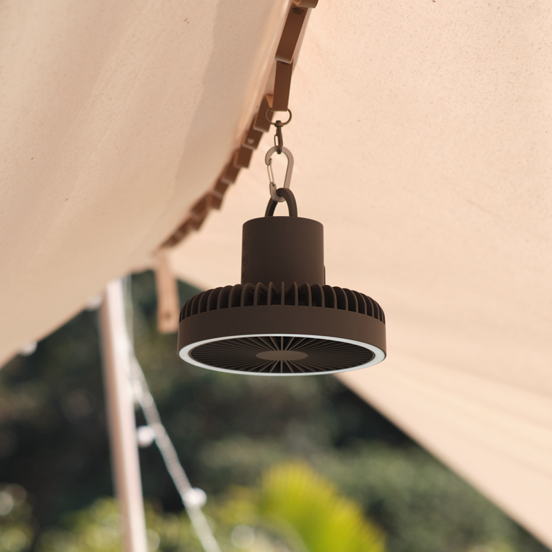 1/2ชิ้น10000มิลลิแอมป์ต่อชั่วโ - Outdoor Camping Misting Fan บทวิจารณ์และราคา
