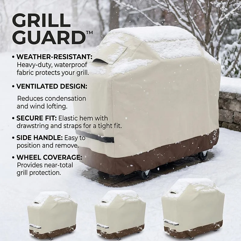 ผ้าคลุมเตาย่างบาร์บีคิว 210D ผ - Outdoor Camping Essentials บทวิจารณ์และราคา
