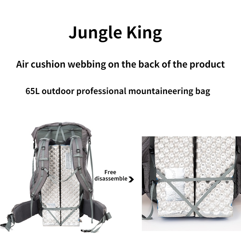จังเกิ้ลคิง CY1040 กระเป๋าเป้ส - Lightweight Backpack 65L บทวิจารณ์และราคา