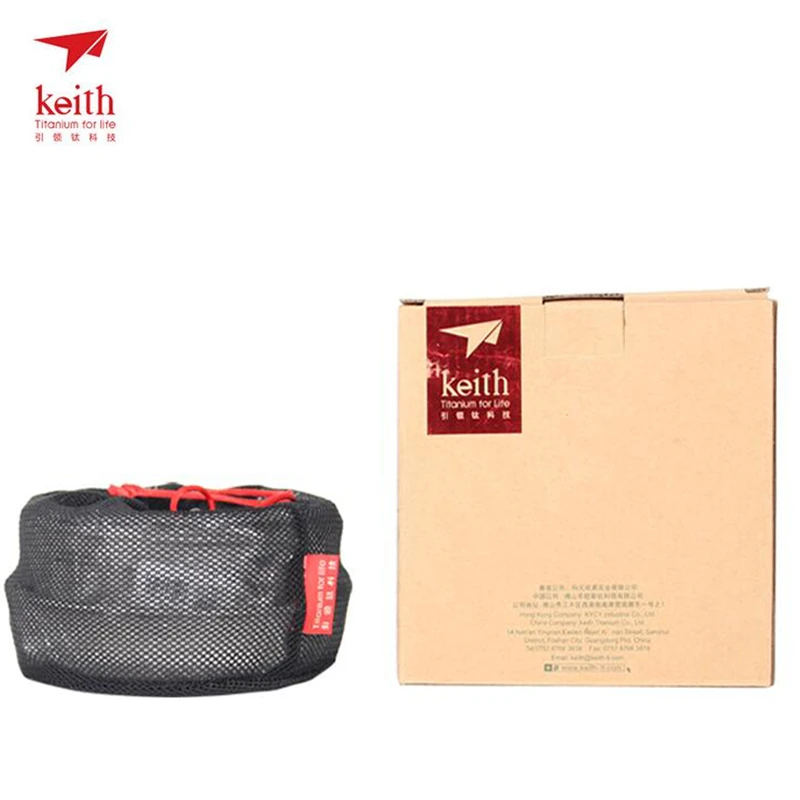 Keith 3PCS ไทเทเนียมเครื่องครั - Outdoor Camping Essentials บทวิจารณ์และราคา