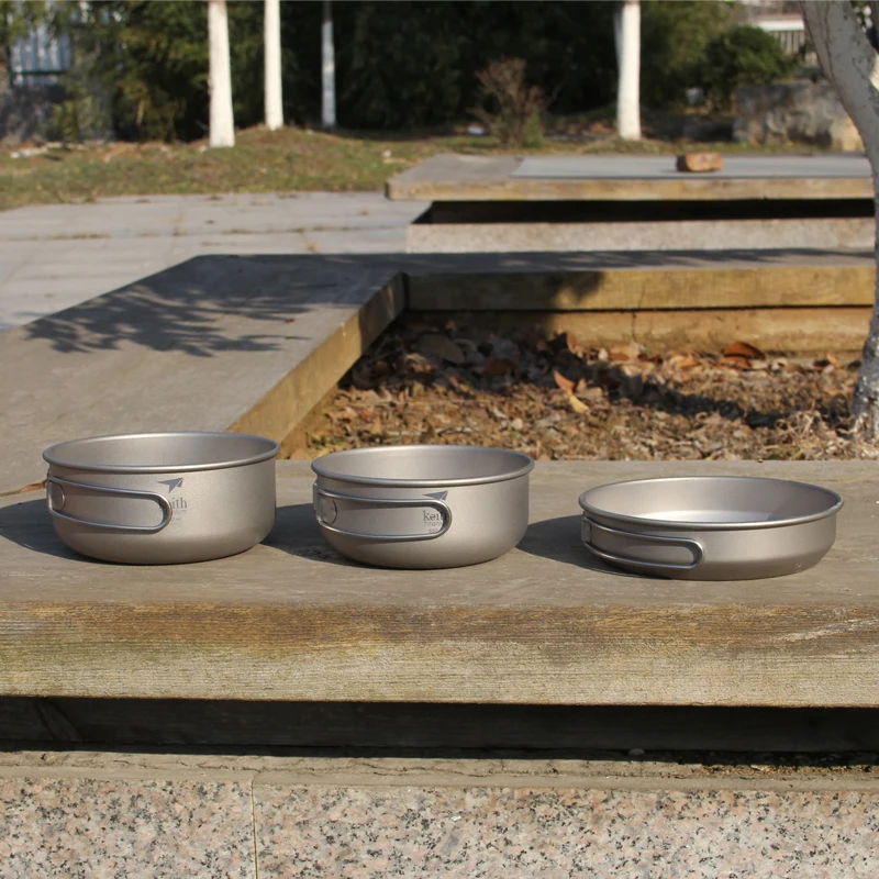 Keith 3PCS ไทเทเนียมเครื่องครั - Outdoor Camping Essentials บทวิจารณ์และราคา
