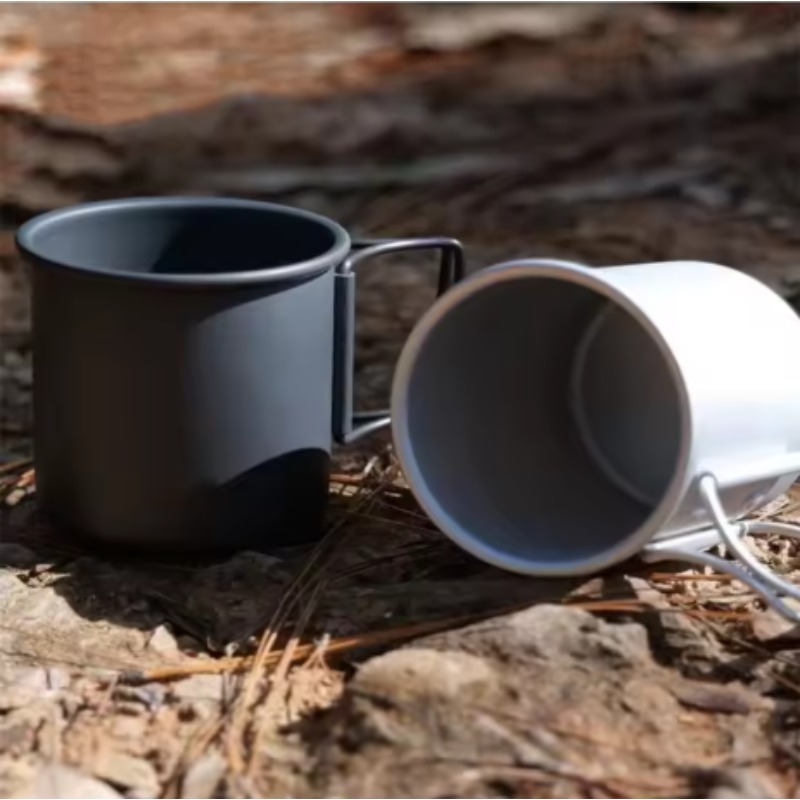 ใหม่ 300 มล. ถ้วยอลูมิเนียมอัล - Outdoor Camping Essentials บทวิจารณ์และราคา