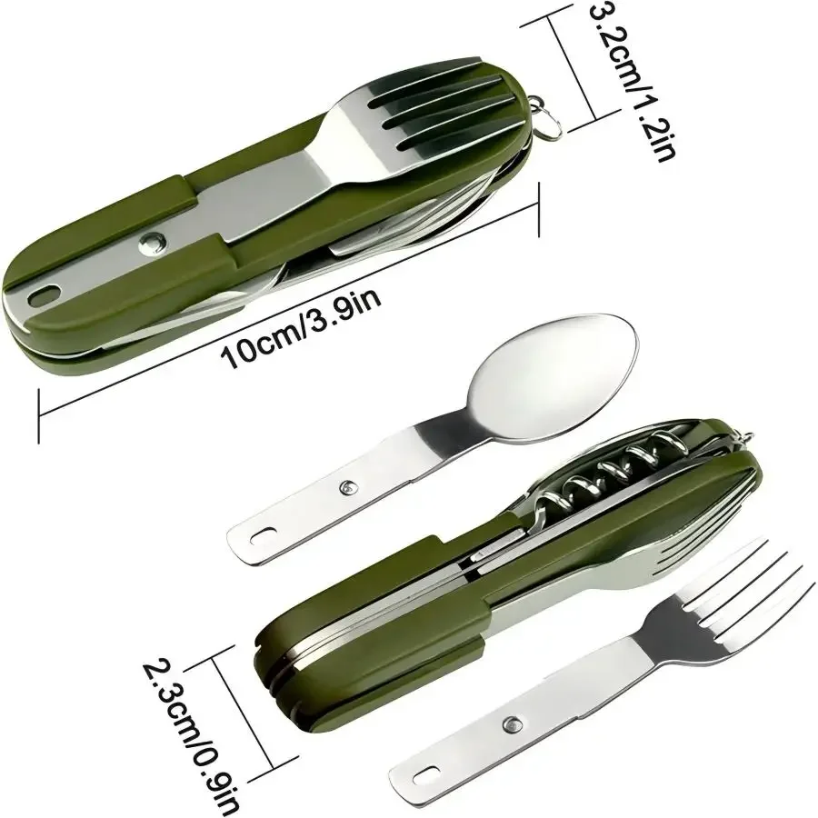 ชุดอุปกรณ์แคมป์ปิ้ง 5-in-1 สแต - Outdoor Camping Uk บทวิจารณ์และราคา