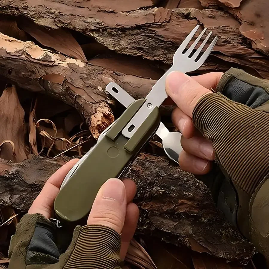 ชุดอุปกรณ์แคมป์ปิ้ง 5-in-1 สแต - Outdoor Camping Uk บทวิจารณ์และราคา