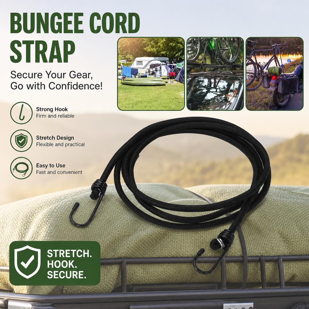เชือกบันจี้จัมพ์ ความยืดหยุ่นส - Camping Rope บทวิจารณ์และราคา