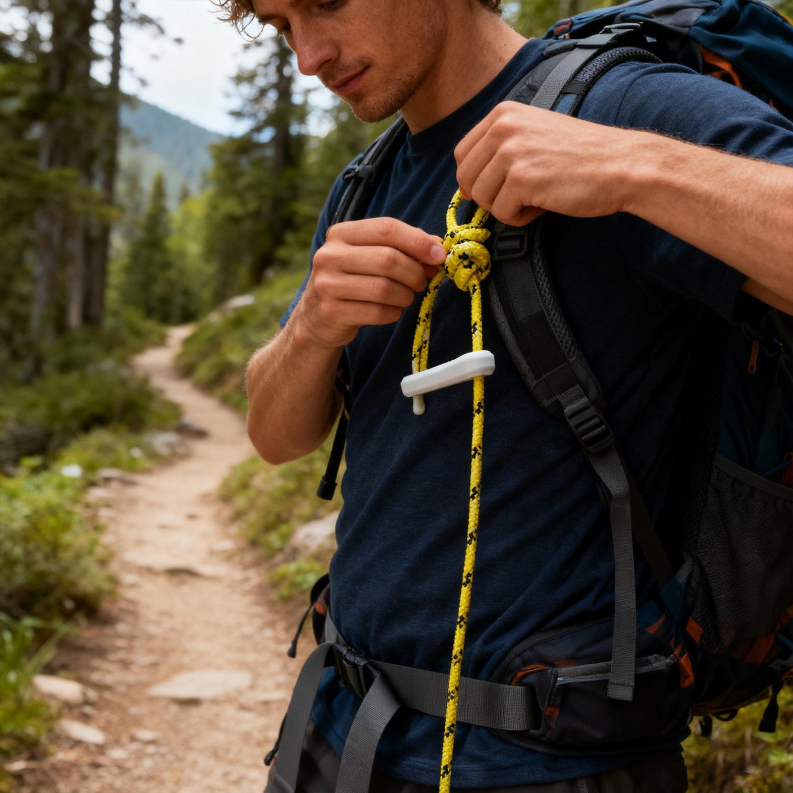 ตัวรัดเชือกสำหรับตั้งแคมป์ แบบ - Camping Rope บทวิจารณ์และราคา