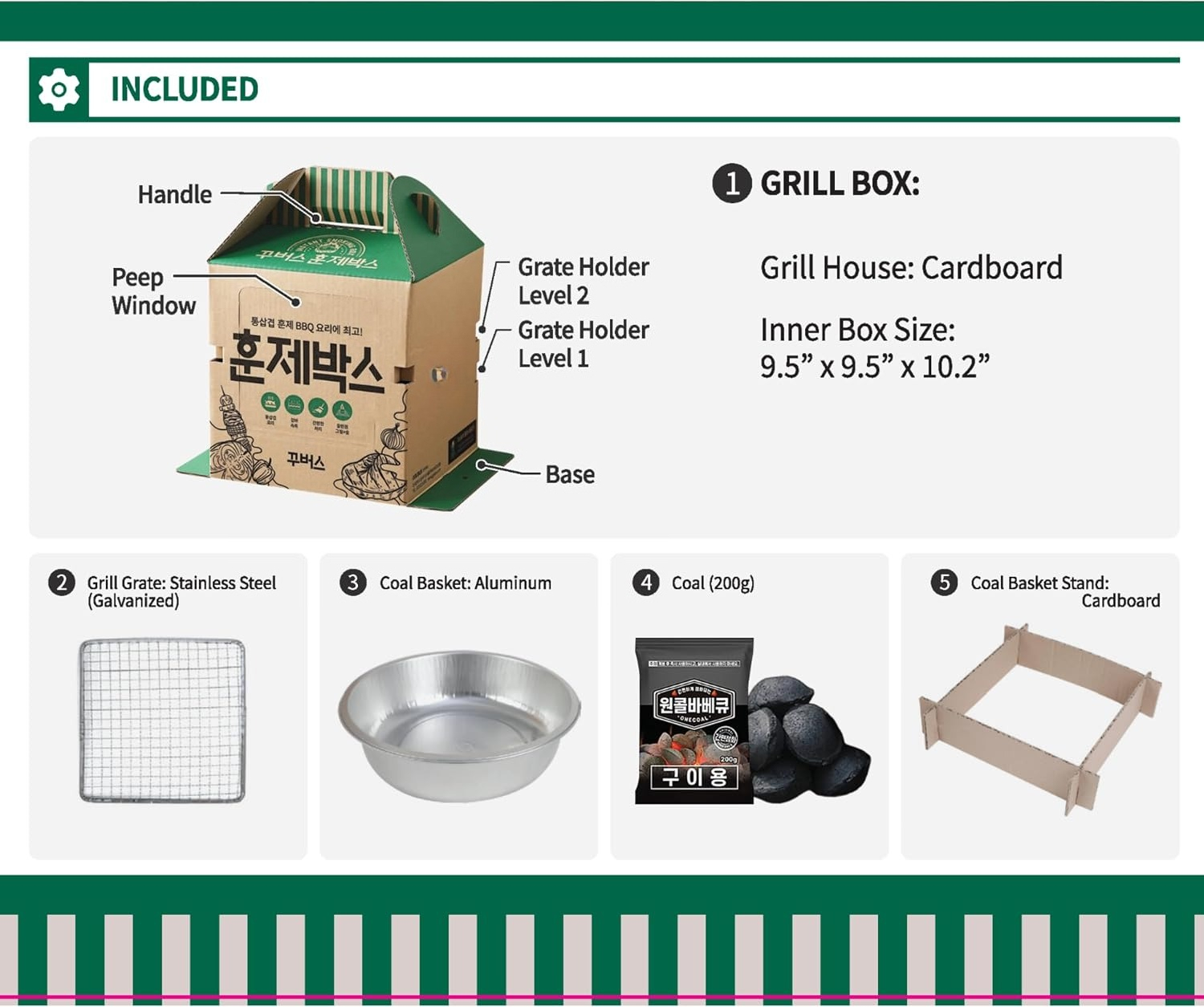 เตาบาร์บีคิวแบบพกพาใช้แล้วทิ้ง - Outdoor Camping Food บทวิจารณ์และราคา