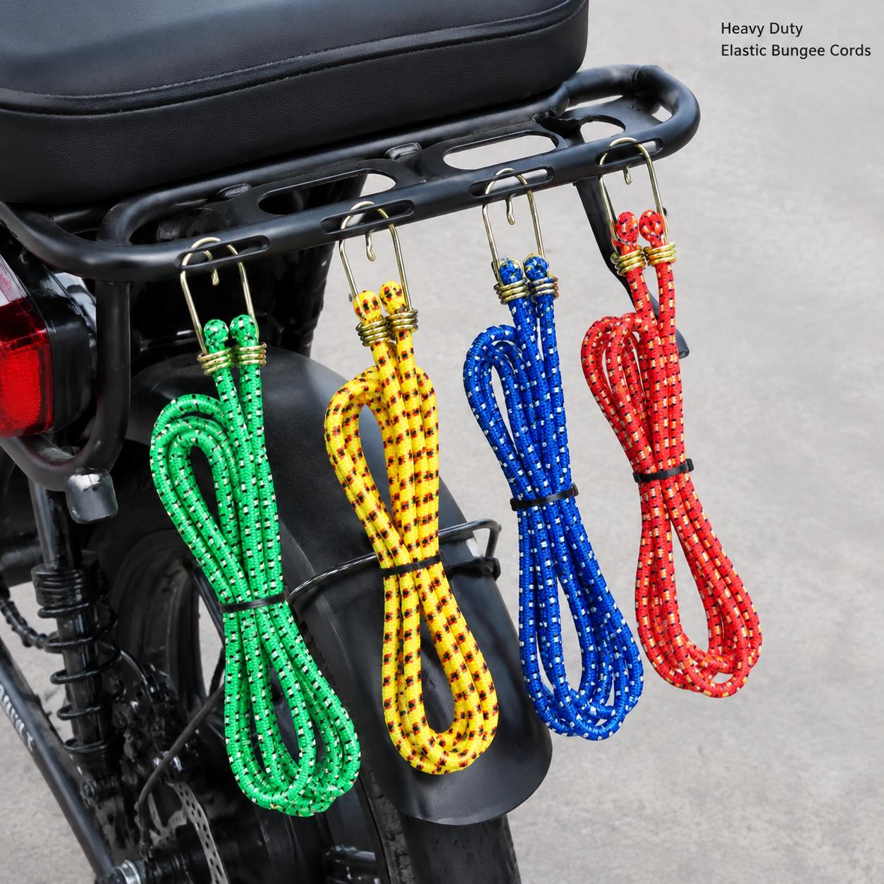 เชือกยางยืดอเนกประสงค์พร้อมตะข - Camping Rope บทวิจารณ์และราคา