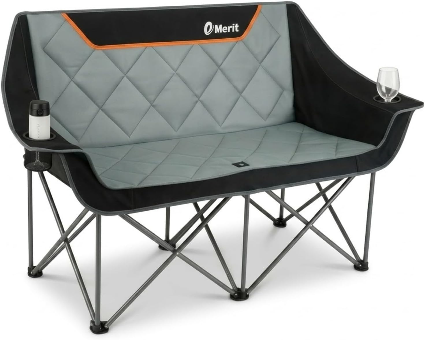 เก้าอี้แคมป์ปิ้งแบบพับได้ รับน - Outdoor Oversized Camping Chair บทวิจารณ์และราคา