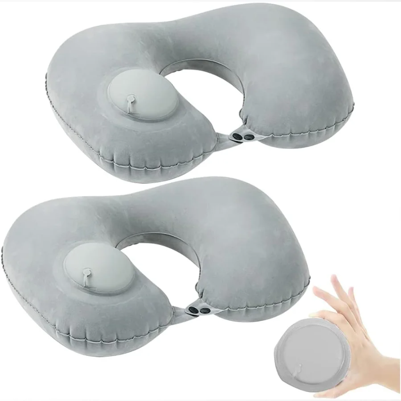 หมอนรองคอพกพาแบบเป่าลมที่สามาร - Outdoor Camping Store บทวิจารณ์และราคา