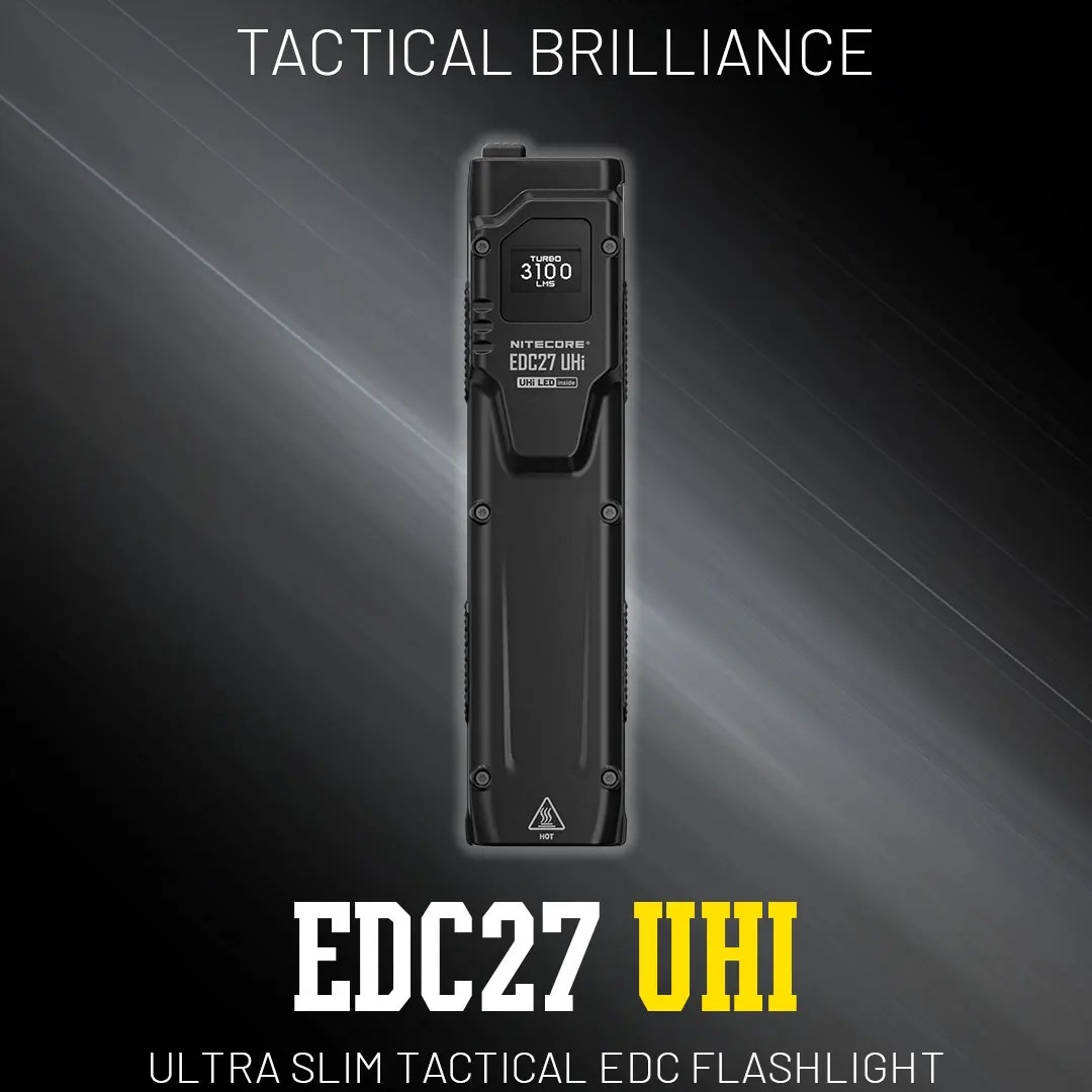 ไฟฉายยุทธวิธี Convoy UHi EDC 3 - Outdoor Camping Lighting บทวิจารณ์และราคา