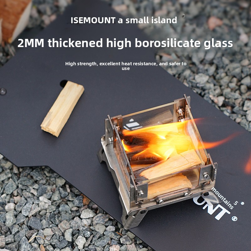 เตาไม้เผาขนาดเล็กแบบตั้งโต๊ะสำ - Outdoor Camping Fire Pit บทวิจารณ์และราคา