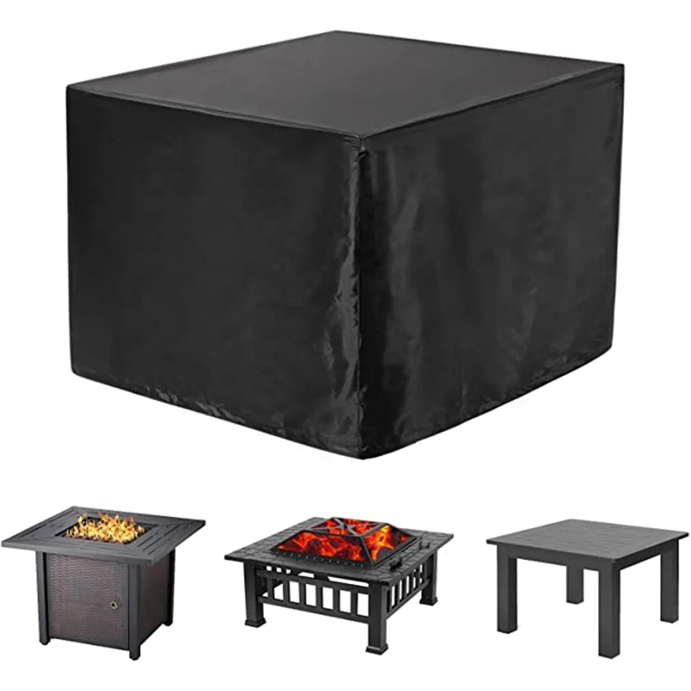 ฝาครอบหลุมไฟสี่เหลี่ยมกันน้ําพ - Outdoor Camping Fire Pit บทวิจารณ์และราคา