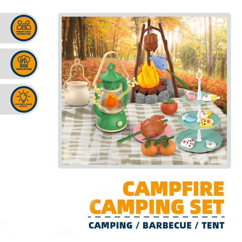 ชุดตั้งแคมป์สําหรับเด็กแคมป์ไฟ - Outdoor Indoor Camping บทวิจารณ์และราคา