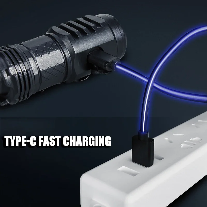 ไฟฉาย LED พลังสูง แบตเตอรี่ในต - Battery Outdoor Camping บทวิจารณ์และราคา