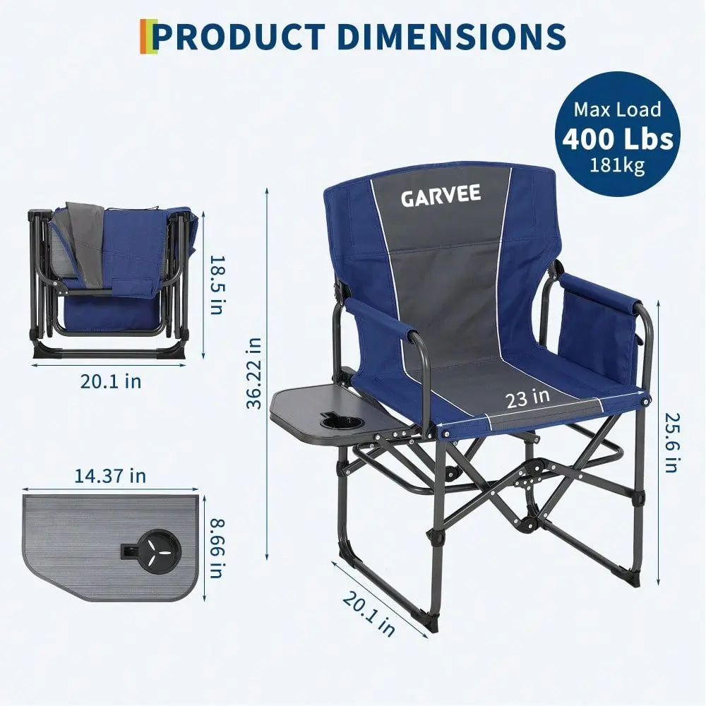 เก้าอี้แคมป์ปิ้งขนาดใหญ่พิเศษ, - Outdoor Oversized Camping Chair บทวิจารณ์และราคา