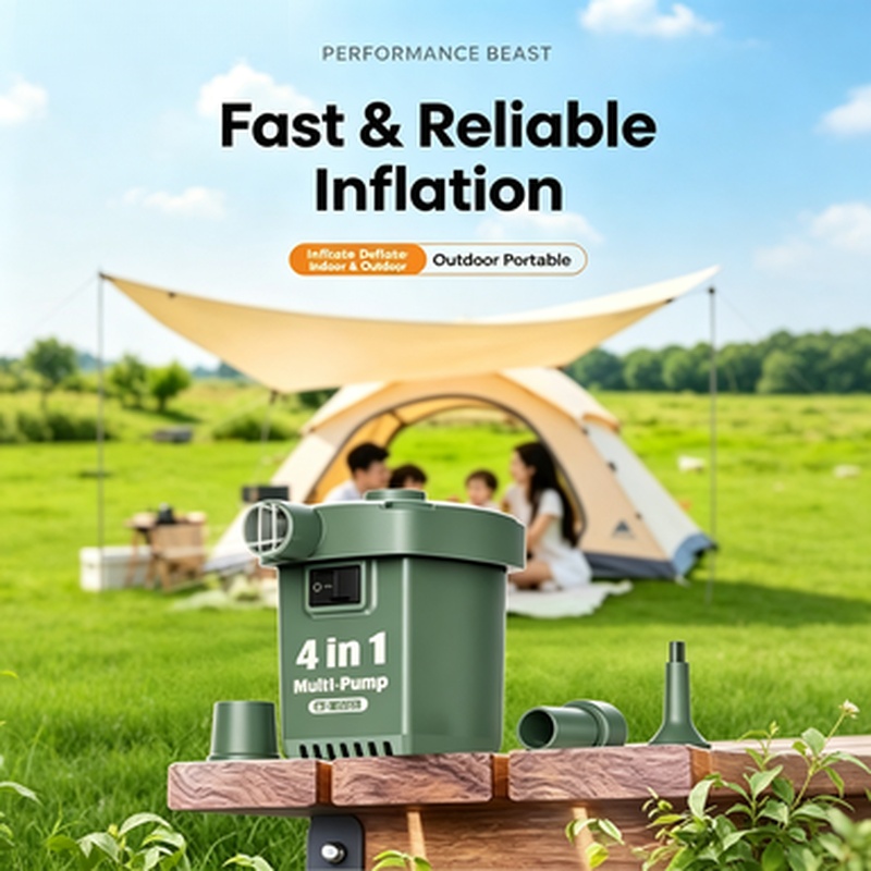 ปั๊มลมไร้สายขนาดเล็ก ชาร์จ USB - Outdoor Camping Mattress บทวิจารณ์และราคา